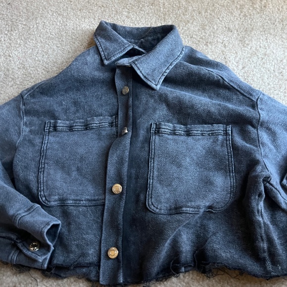 Zara grey shacket shirt - Brand new with Tags - Picture 2 of 4